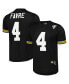 Фото #1 товара Men's Brett Favre Black Green Bay Packers Retired Player Name and Number Mesh Top