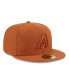 Фото #4 товара Men's Brown Arizona Diamondbacks Spring Color 59FIFTY Fitted Hat