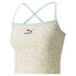 Фото #3 товара Puma Floral Bralette Womens Beige Casual 533126-73