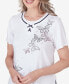 Petite All American Butterfly Crew Neck Top PL - фото #3