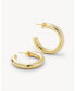 1" Perfect Hoops in Gold