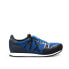 Фото #3 товара мужские кроссовки повседневные черные синие текстильные низкие демисезонные Armani Exchange Sneakersy