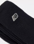 New Balance embroidered logo crew socks 3 pack in black