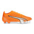 Фото #1 товара Puma Ultra Match Firm GroundAg Soccer Cleats Womens Orange Sneakers Athletic Sho