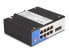 Delock Industrie Gigabit Ethernet Switch 8 Port RJ45 2 SFP für