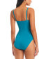 Фото #2 товара Women's Pulling Strings Knot-Detail One-Piece Swimsuit