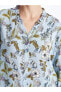 Фото #4 товара Kaçık Yaka Çiçekli Kadın Bluz