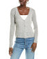 Фото #1 товара Sofiacashmere Modern V-Neck Cashmere Cardigan Women's