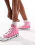 Converse Chuck Taylor All Star Hi trainers in bright pink