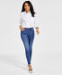 ფოტო #1 პროდუქტის Women's Mid Rise Skinny Jeans, Created for Macy's