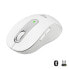 Фото #1 товара Logitech Signature M650 Wireless Mouse Leise, Bluetooth, programmierbare Tasten Wei