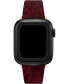 ფოტო #5 პროდუქტის Women's Cranberry Silicone Apple Watch Strap 38mm, 30mm, 41mm