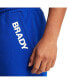 Фото #5 товара Men's Brady Blue Wordmark Fleece Shorts