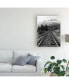 Фото #3 товара Monte Nagler Railroad Tracks Alaska Canvas Art - 37" x 49"