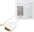 Фото #5 товара LogiLink CV0130 DisplayPort (v1.2) to DVI-D (24+1) Connection Cable for Full HD Resolutions of 1080p/60Hz, 1 m