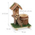 Фото #8 товара Holz Blumentopf mit Vogelhaus