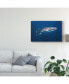 Фото #3 товара Barathieu Gabriel Whale Shark Canvas Art - 15" x 20"