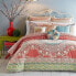 Фото #1 товара 3pc King Amrita Medallion Comforter Set Coral Pink/Blue - Jessica Simpson