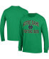 Фото #1 товара Men's Green Notre Dame Fighting Irish High Motor Long Sleeve T-shirt