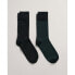 Фото #1 товара GANT Dot And Solid socks 2 pairs