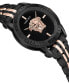 ფოტო #3 პროდუქტის Men's Swiss V-Code Two Tone Bracelet Watch 43mm