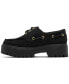 ფოტო #3 პროდუქტის Women's Stone Street 3-Eye Premium Leather Platform Boat Shoes from Finish Line