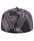 Фото #4 товара Men's Black Atlanta Braves Logo Fracture 59FIFTY Fitted Hat