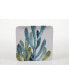 Фото #3 товара Cactus Verde 4-Pc. Square Dessert Plate