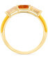 EFFY® Citrine (3/4 ct. t.w) set in 14k gold-plated sterling silver (Also available in Black Spinel and London Blue Topaz)