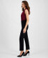 ფოტო #3 პროდუქტის Petite Pull-On Straight-Leg Pants