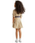 Фото #2 товара Платье для малышей Polo Ralph Lauren с поясом из хлопковой шифоновой ткани