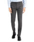 Bar Iii Mens Slim Fit Suit Pants Plaid Gray Camel 31W 32L