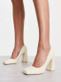 Фото #7 товара Туфли RAID Petunia Cream Suede Square Toe