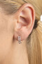 Silver Semicircular Earrings 436 001 00497 04