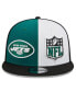 Фото #4 товара Men's Green, Black New York Jets 2023 Sideline 9FIFTY Snapback Hat