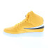 Fila A-High 1CM00540-703 Mens Yellow Leather Lifestyle Sneakers Shoes