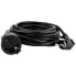 Фото #1 товара REV Ritter REV 0016050514 - 5 m - 1 AC outlet(s) - Indoor - Type F - Type F (CEE 7/4) - Black