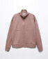 Women's Zipper High Collar Sweater