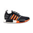 Adidas NMD_R1 Men's Shoes Core Black-Screaming Orange-Grey Five G55575