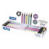 MILAN Display Box 24 Hb Graphite Pencils With Eraser Sunset Series