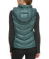Фото #2 товара Women's Packable Hooded Puffer Vest, Created for Macy's