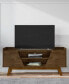 Marcus 53.14" Medium Density Fiberboard 4-Shelf TV Stand