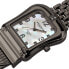 Akribos XXIV Women's Rectangle Diamond Watch - Mother-of-Pearl Dial 8 Genuine...