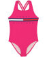 ფოტო #1 პროდუქტის Big Girls Classic Flag One Piece Swimsuit