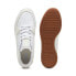 Фото #11 товара Puma CA Pro Gum 39575301 Mens White Leather Lifestyle Sneakers Shoes