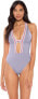 Фото #1 товара Soluna Swim Women's 236306 Sun Beam Dove One-Piece Swimsuit Size S