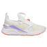 Puma Muse X5 Crystal G. Lace Up Womens Off White Sneakers Casual Shoes 384099-0