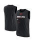 Фото #1 товара Men's Black Cincinnati Reds Exceed Performance Tank Top