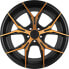 Фото #2 товара Колесный диск литой Keskin KT19N Angel matt black front copper 8.5x19 ET35 - LK5/120 ML72.6