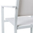 Garden chair Thais 55,2 x 60,4 x 86 cm Aluminium White